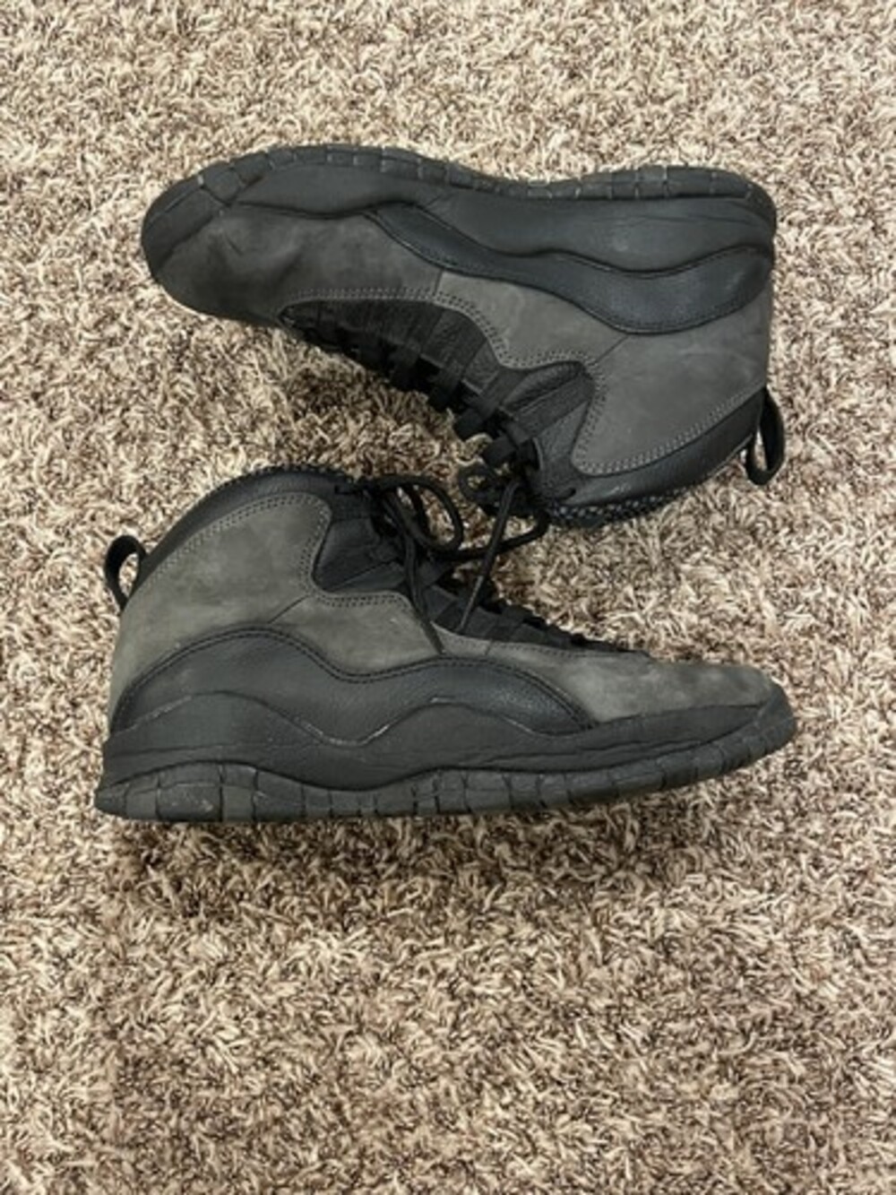 Original Vintage 1994 Nike Air Jordan 10 Shadow Black Grey OG EXCELLENT Size 9